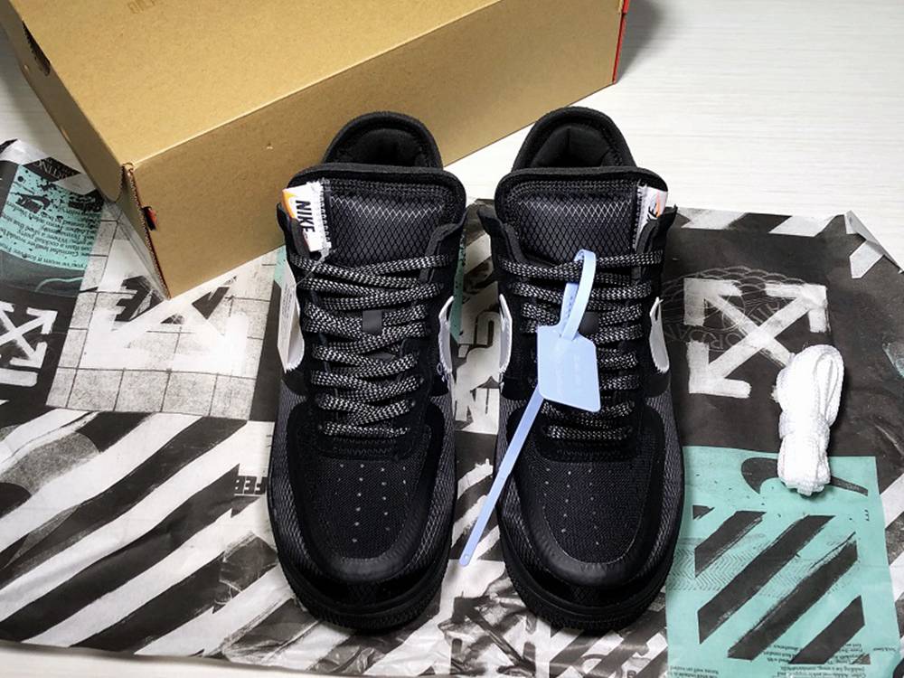 Off-White x Air Force 1 Low Black